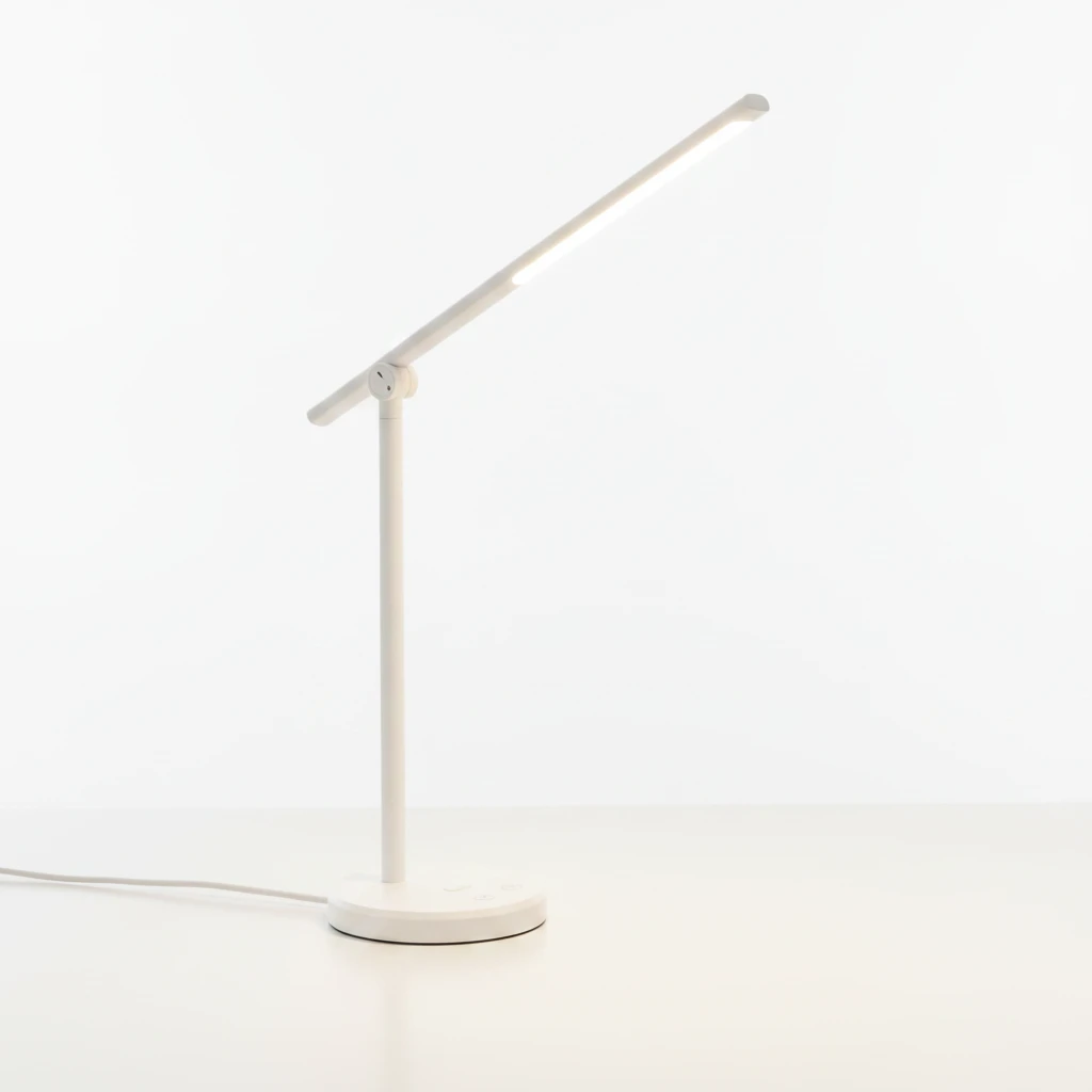 Modern, érintésvezérelt LED asztali lámpa 8W, fehér