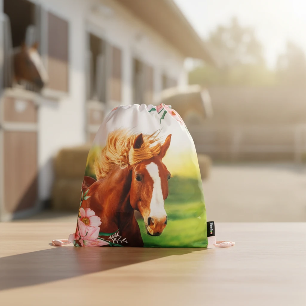 Iskolatáska szett OXY PREMIUM 3 részes Ló tolltartóval és tornazsákkal