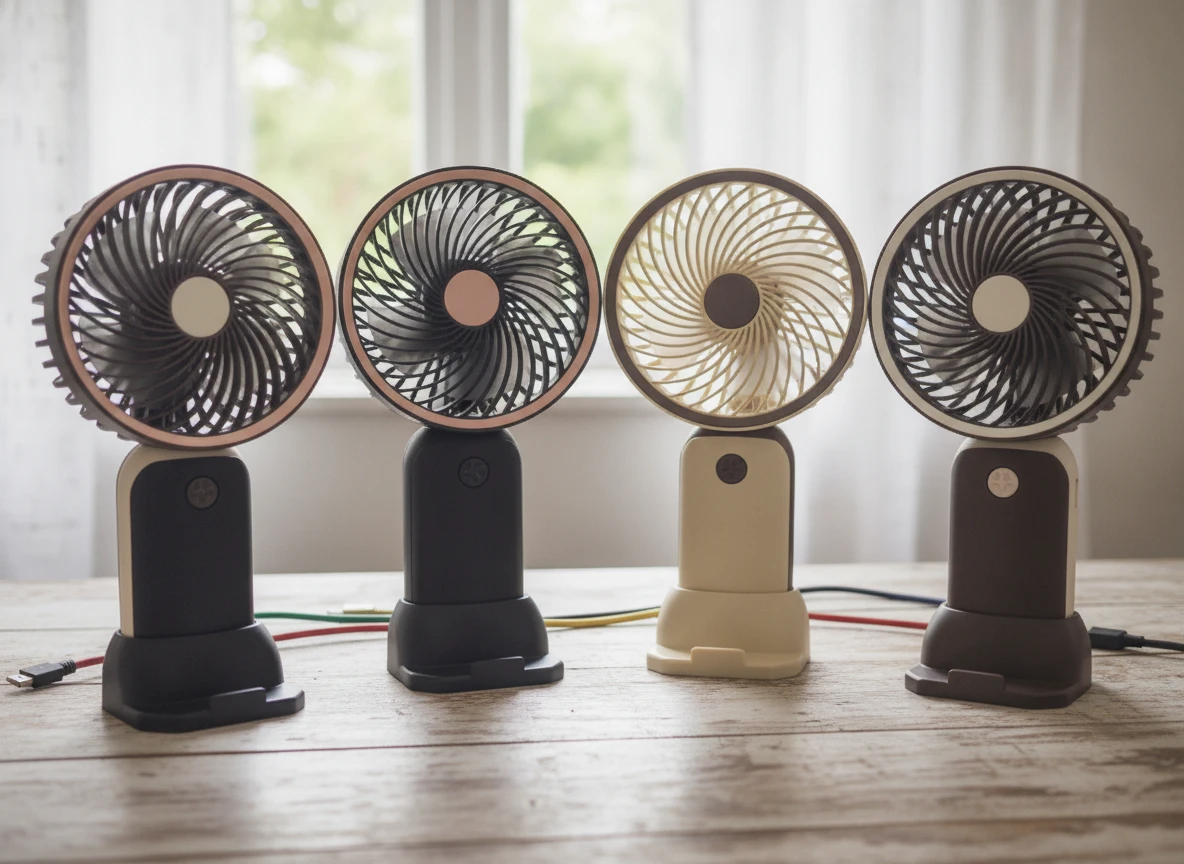Kompakt USB Kézi Ventilátor - Stílusos és Praktikus