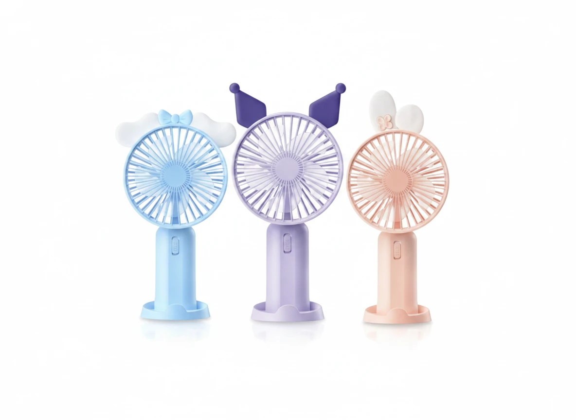 Szuper Nagy Kézi Ventilátor – Aranyos Dizájn