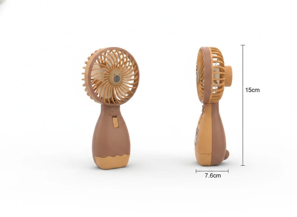 Kézi Kápibara Ventilátor - Mini Ventilátor Sorozat