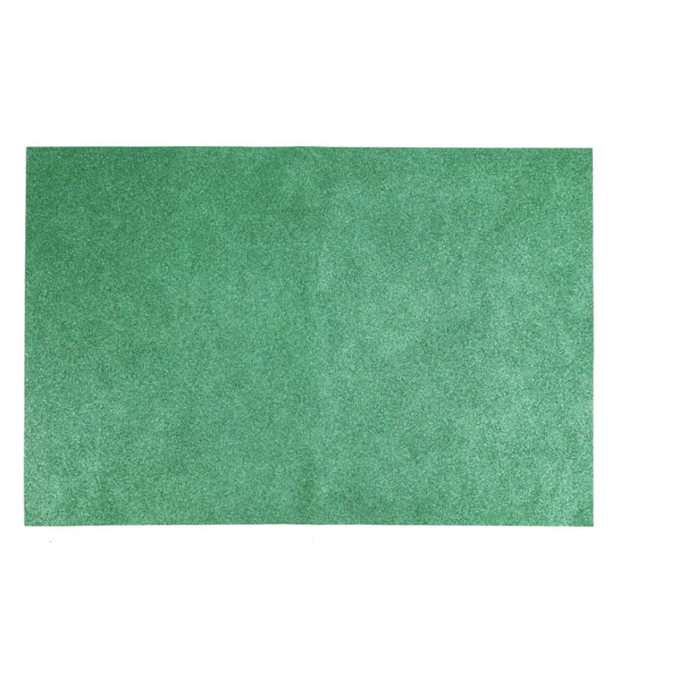 Zöld Csillámos EVA Hablap 40x60 cm - Kreatív Kézműves Felhasználásra
