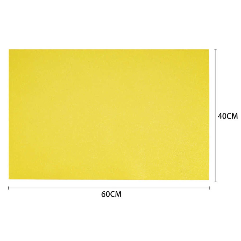 Sárga csillogós hablap 40x60 cm – H07 EVA