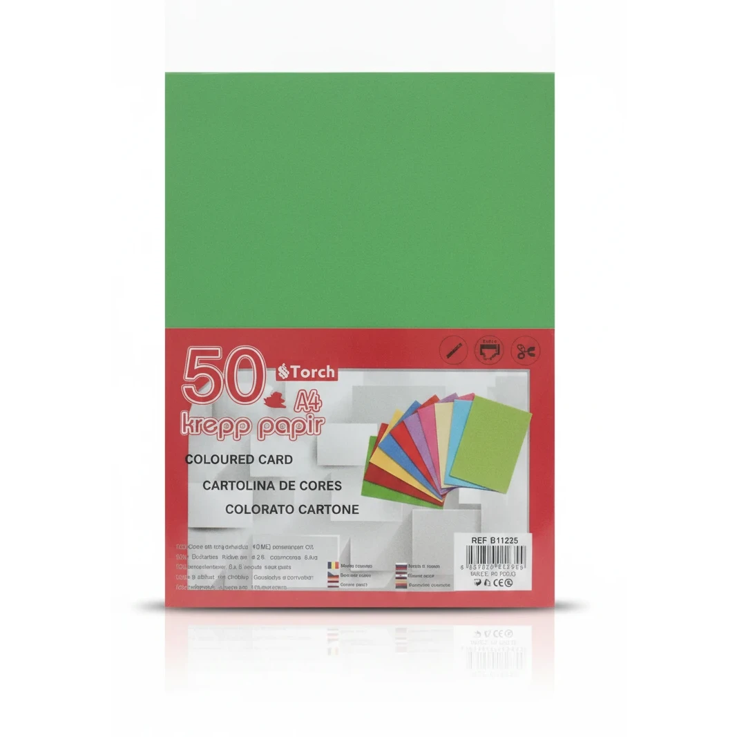 80g A4 Színes Papír - Sötétzöld (50 lap)