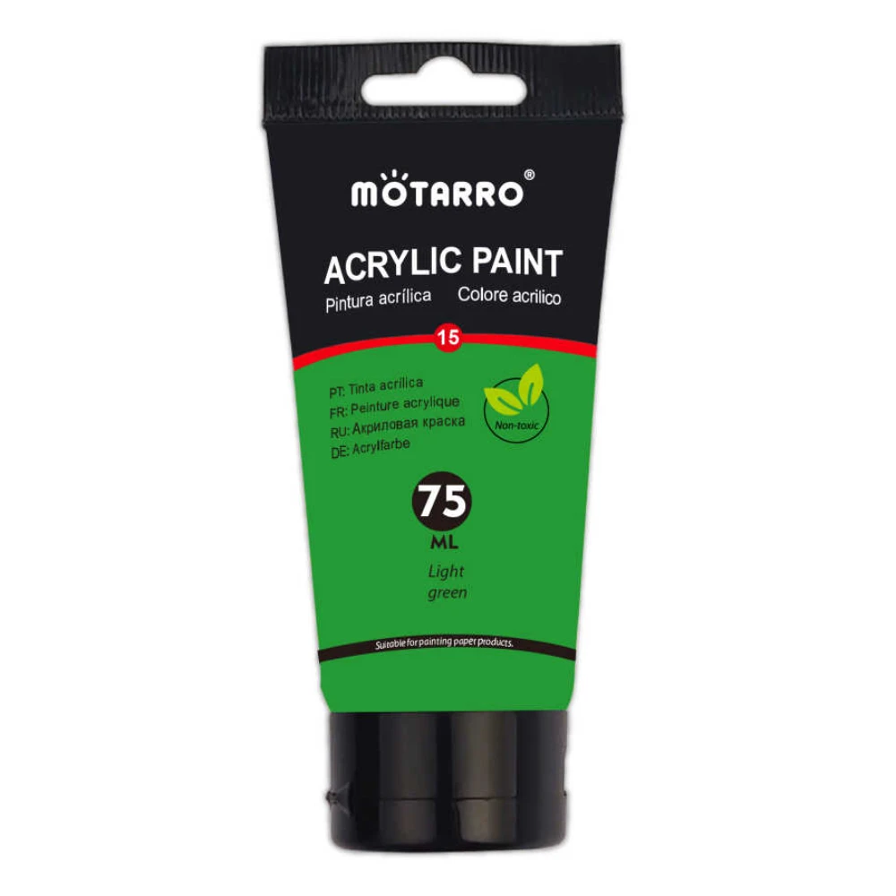 75ml Lágy Zöld Akryl Festék