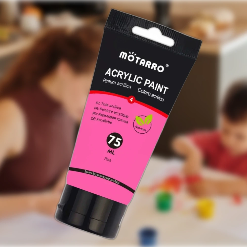 75ml Pink Akryl Festék