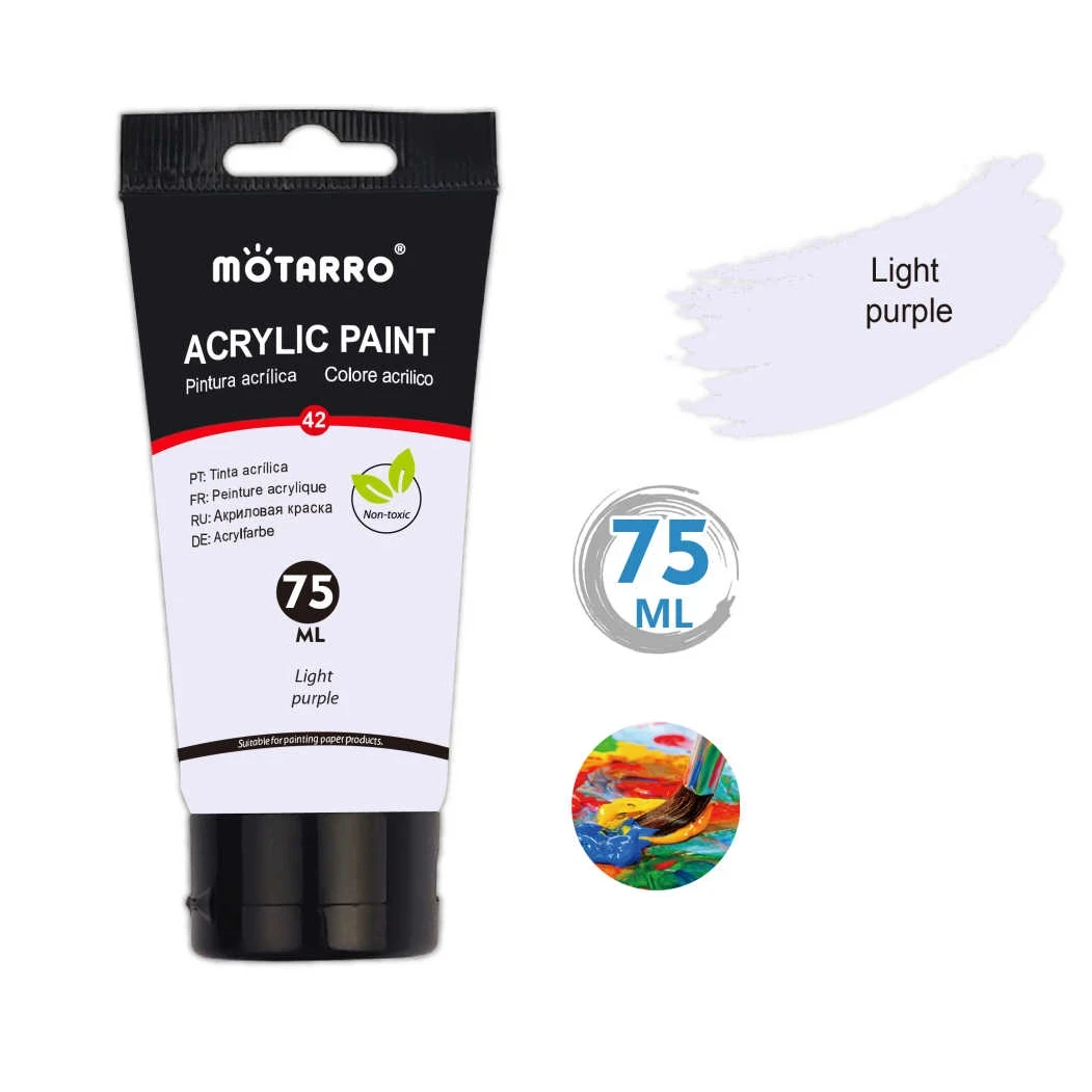 75ml Világoslila Akrylfesték