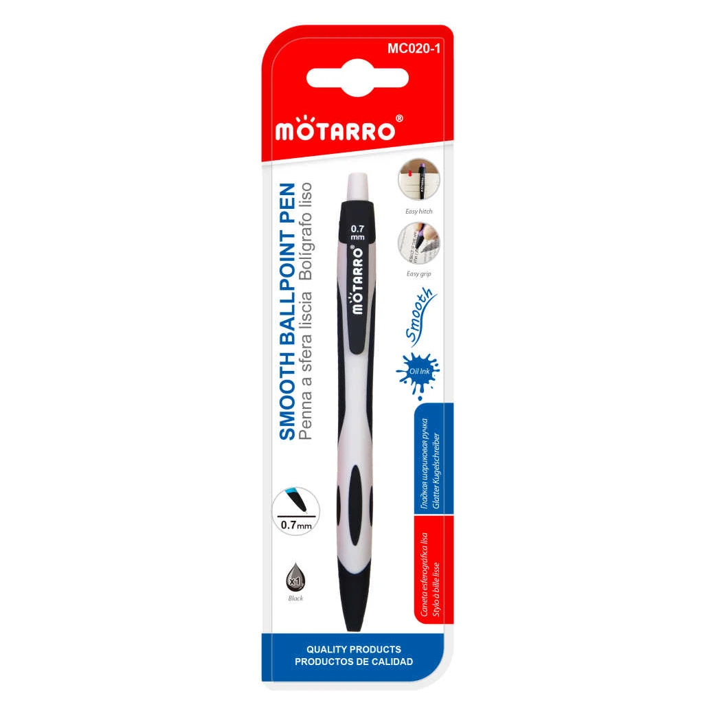 Olaj alapú golyóstoll 0.7mm fekete