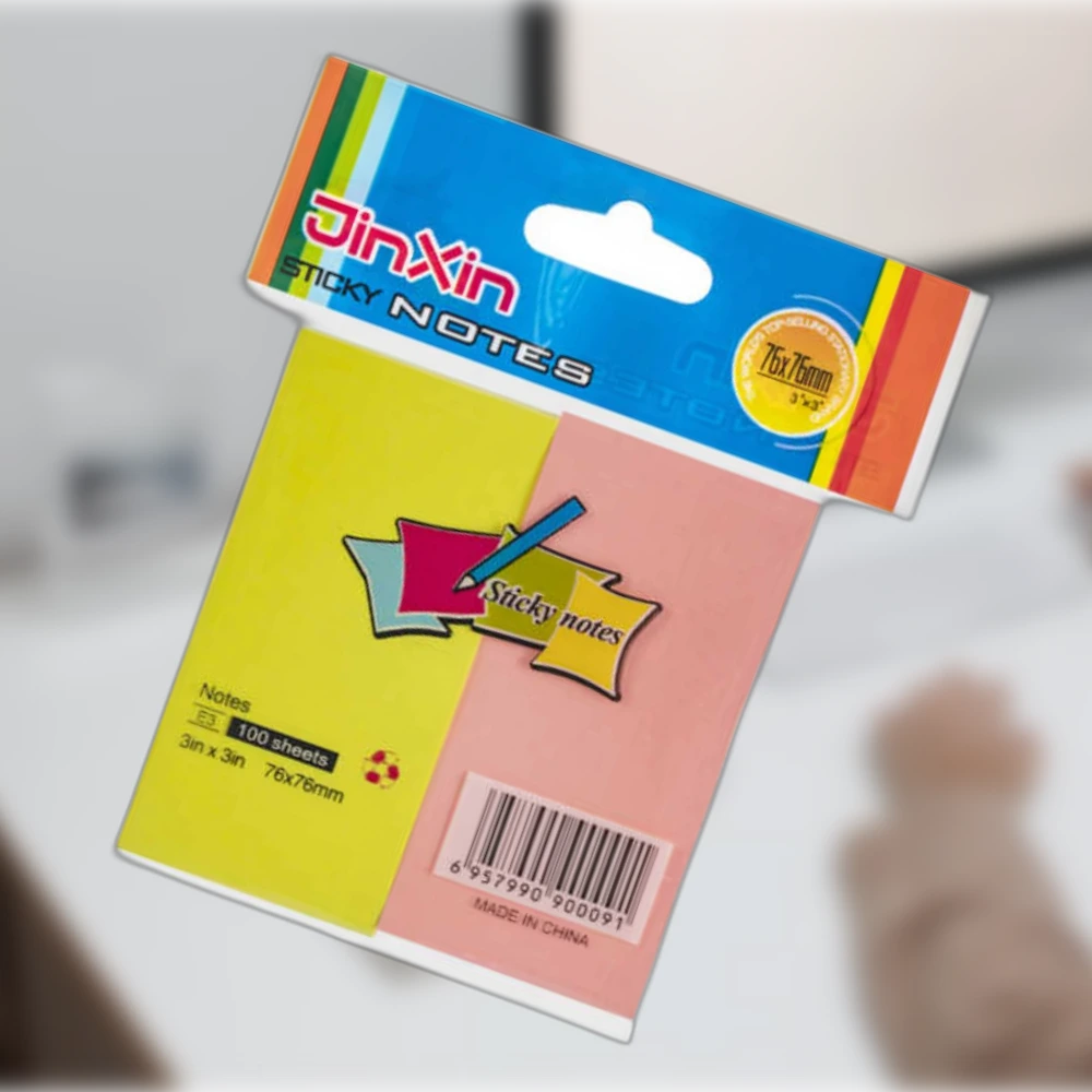 76*76MM Színes Jegyzetlapok - Praktikus és Stílusos