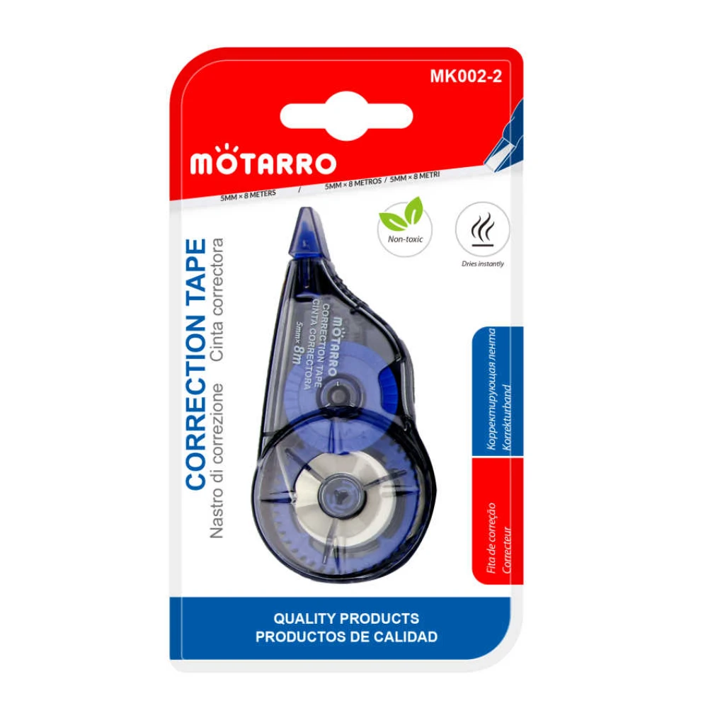 Hibajavító roller 5mm*8m - Kék/Zöld/Narancs