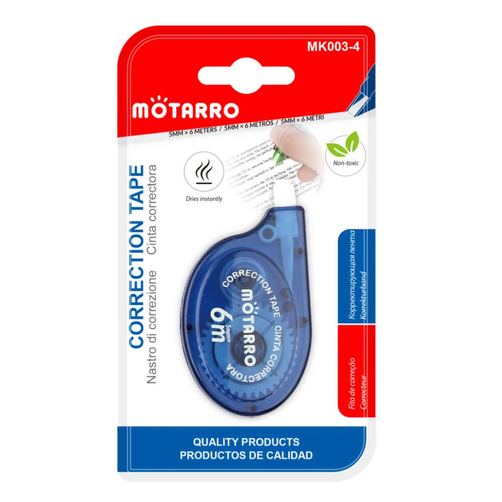 Hibajavító roller 5mm*6m - Piros/Kék/Zöld