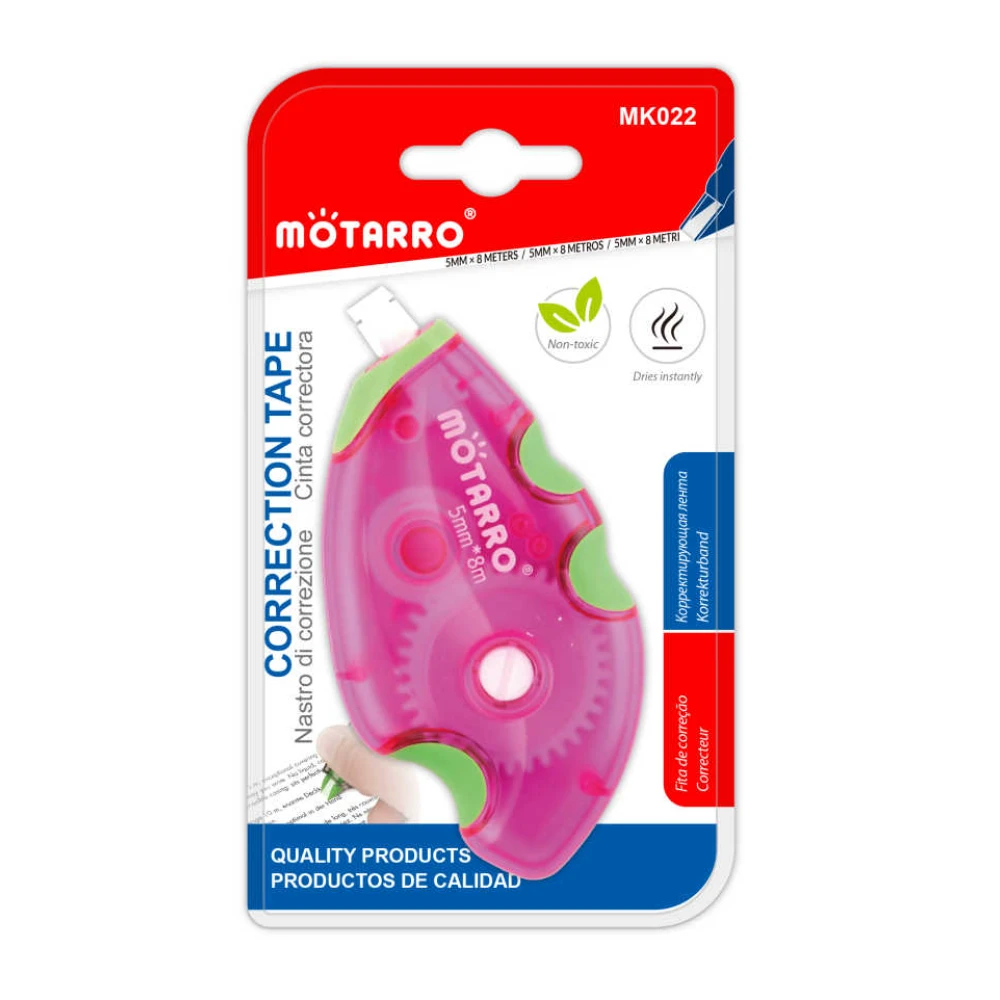 Hibajavító roller 5mm*8m - Kék/Rózsaszín