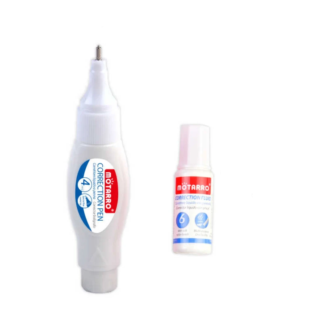 Mini Hibajavító Korrekciós Folyadék és Toll Készlet - 6ML + 4ML