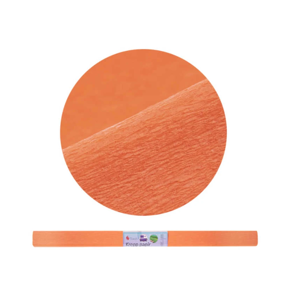 Krepp papír 50x200 cm - Narancssárga