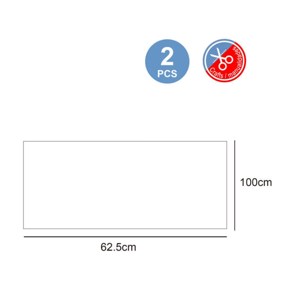 62,5*100 cm-es átlátszó celofán 2 db