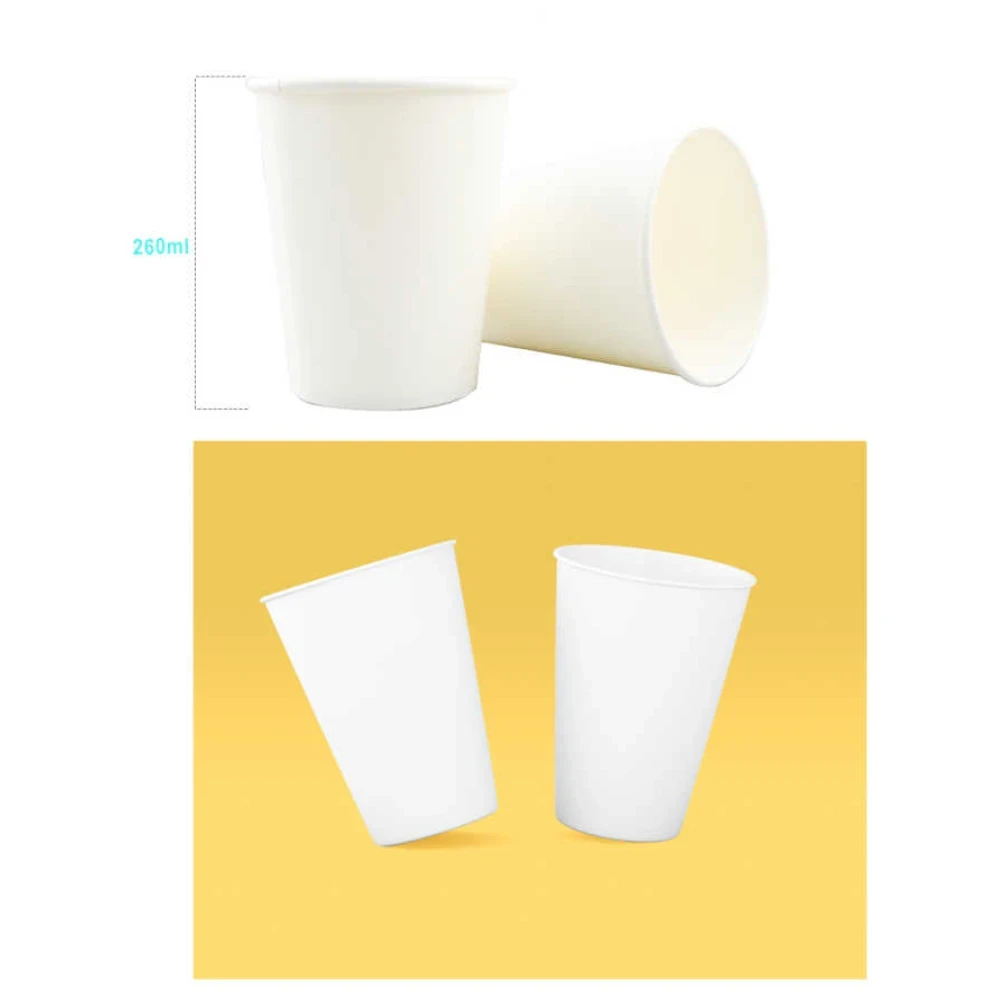 Fehér papírpohár 9,5 cm, 16 db-os