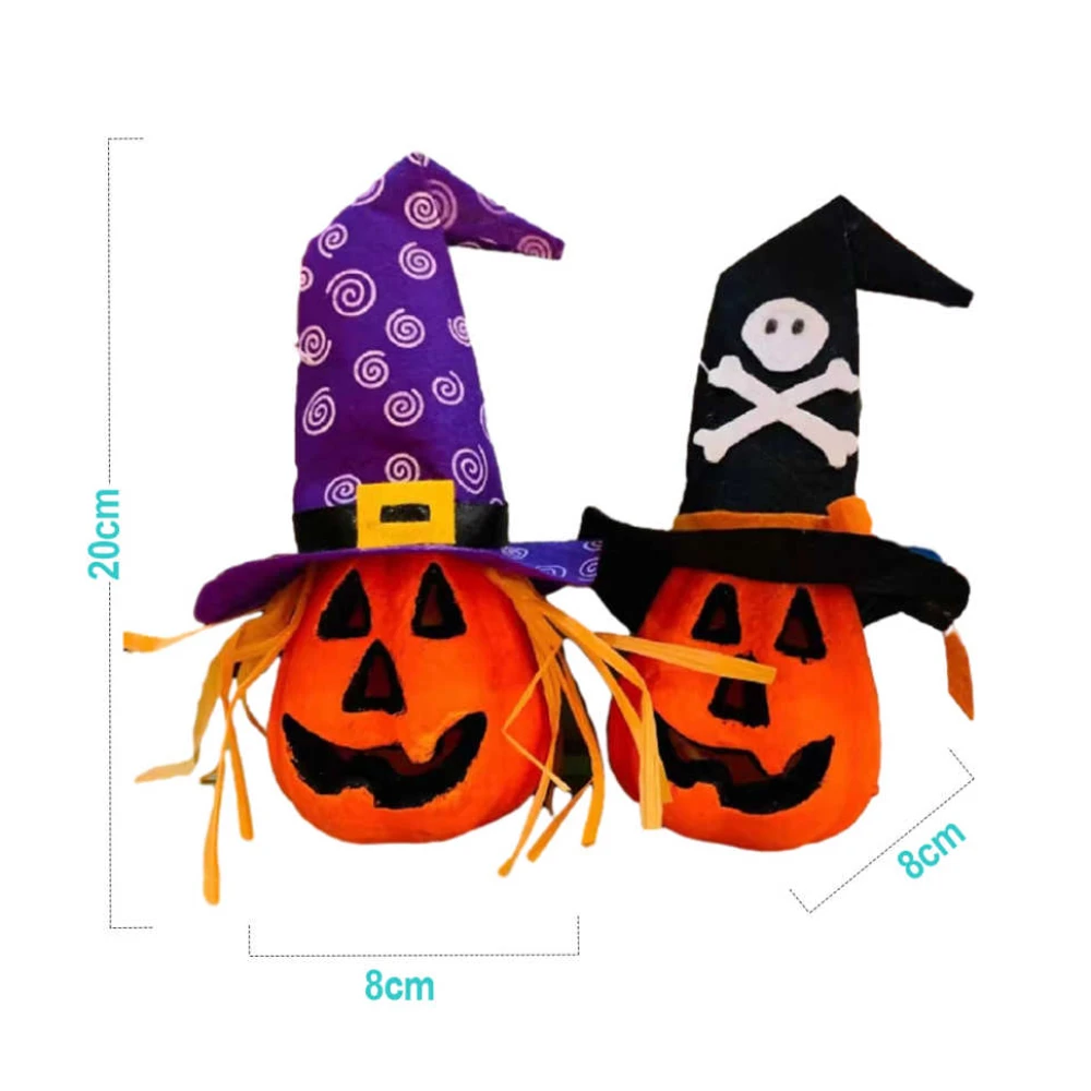 Halloween tök dekoráció habból, 2 színben, 20 cm