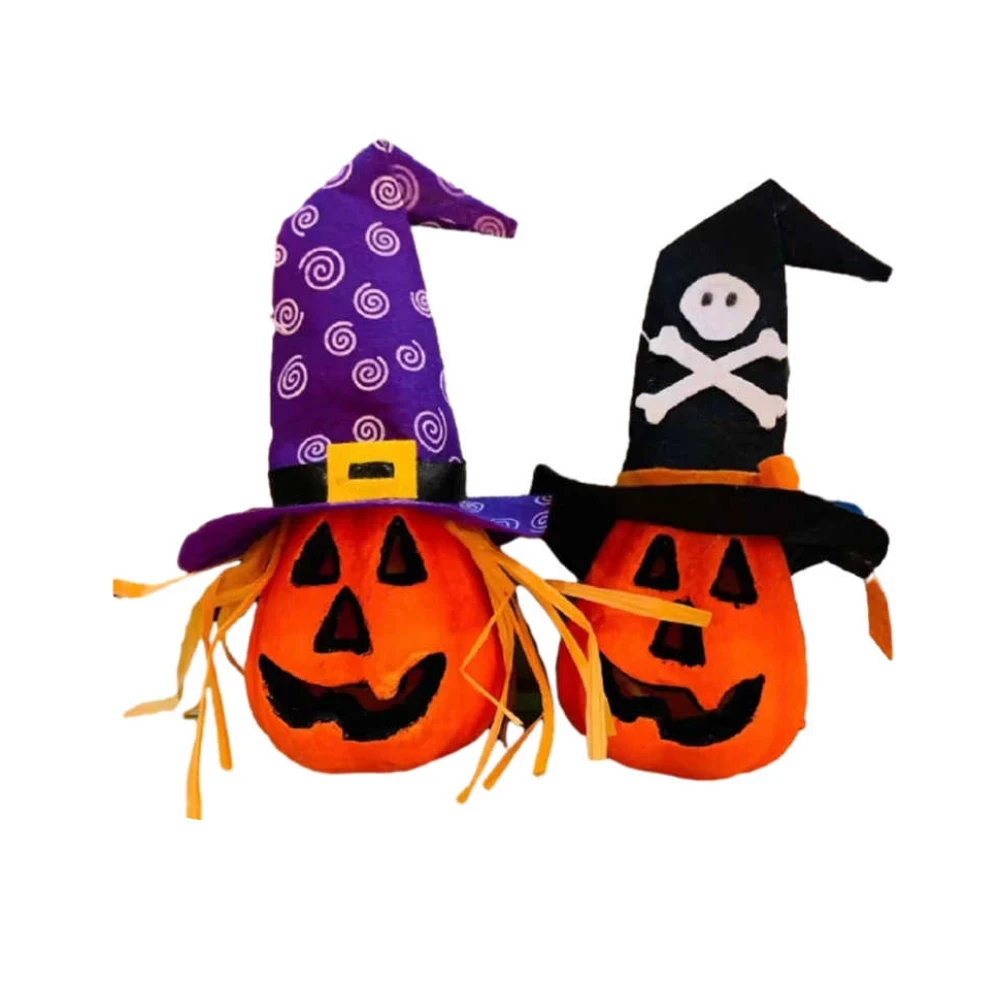 Halloween tök dekoráció habból, 2 színben, 20 cm