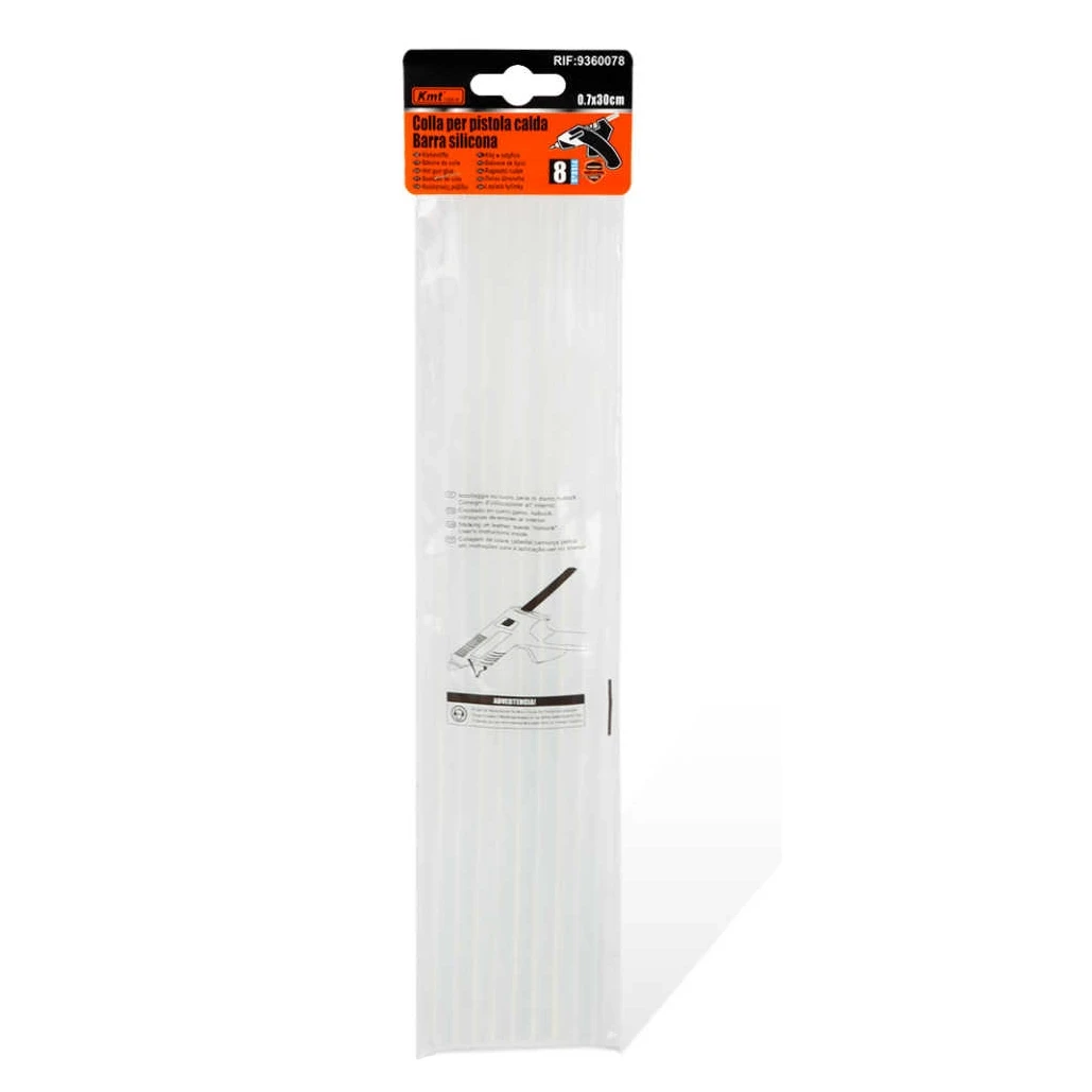 Átlátszó ragasztórúd 7 x 300 mm, 8 db-os kiszerelés