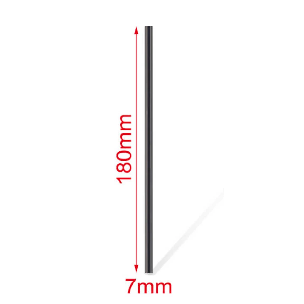 Fekete ragasztórúd 7 x 180 mm, 8 db-os kiszerelés
