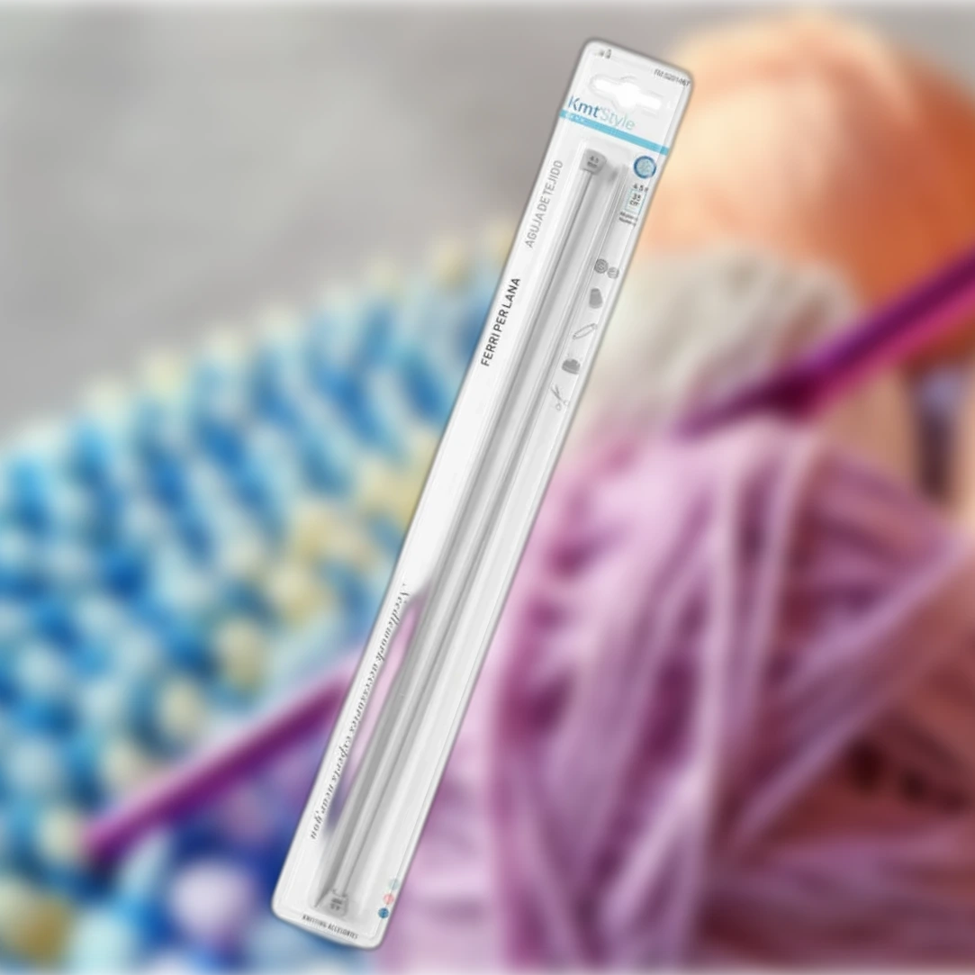 4,5 mm-es alumínium kötőtű 35,2 cm – egyenes kötőtű