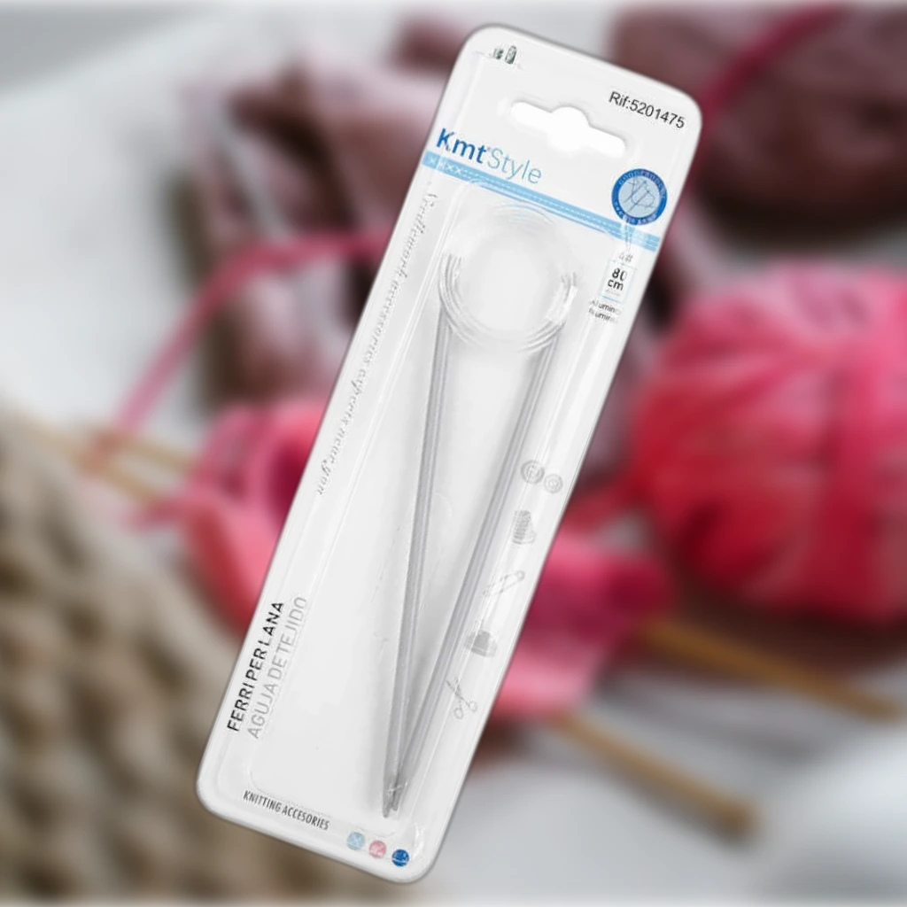 Körkötőtű 4# alumíniumból, 80 cm – 0,4 cm vastagság