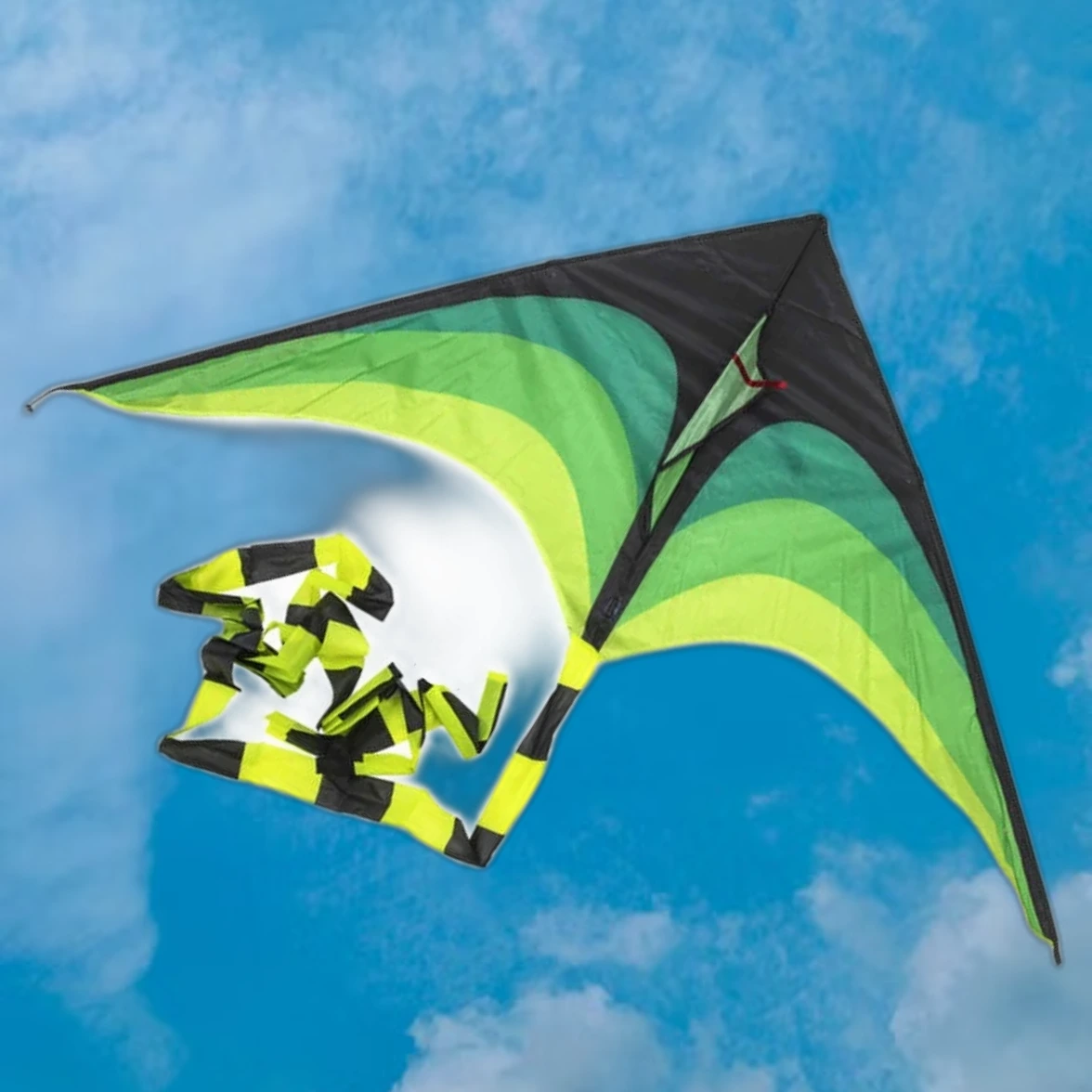 160 cm-es papírsárkány – Grassland mintával