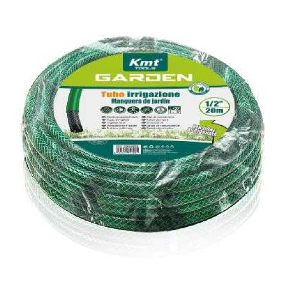 1/2" PVC öntözőcső 20m - Zöld