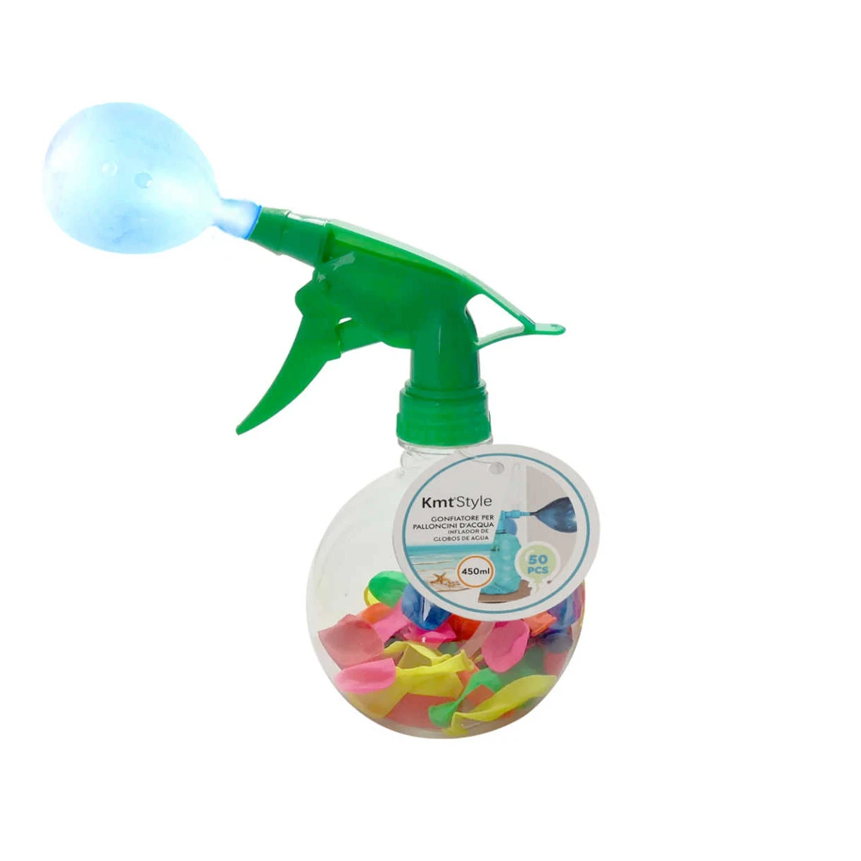 Vízibomba lufi szett töltőtartállyal - 50 db Lufival
