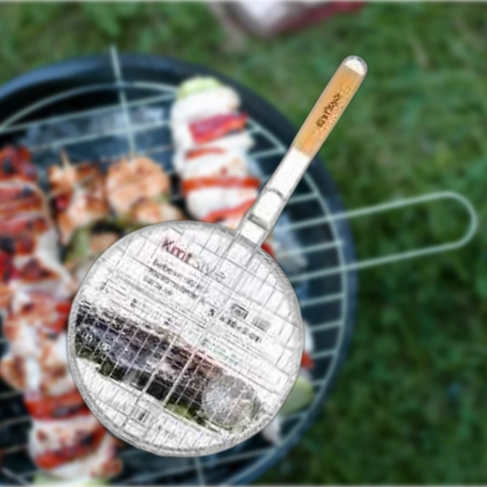 Kör alakú grillsütő rács 30*30CM - Tökéletes BBQ élményhez