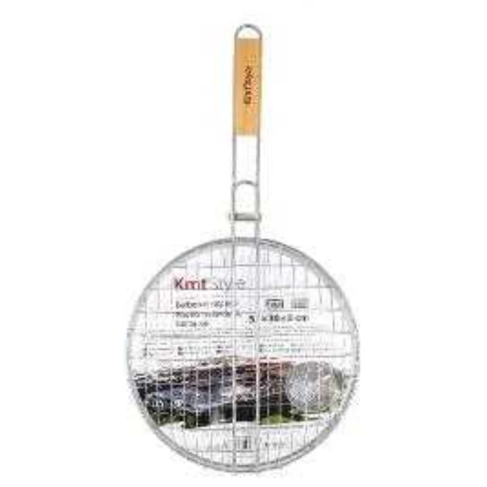 Kör alakú grillsütő rács 30*30CM - Tökéletes BBQ élményhez