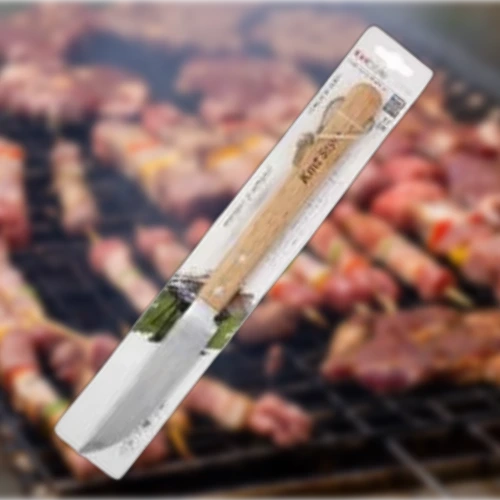 37 cm-es Kerti Grill Kés - Tökéletes Társ a Grillpartikhoz