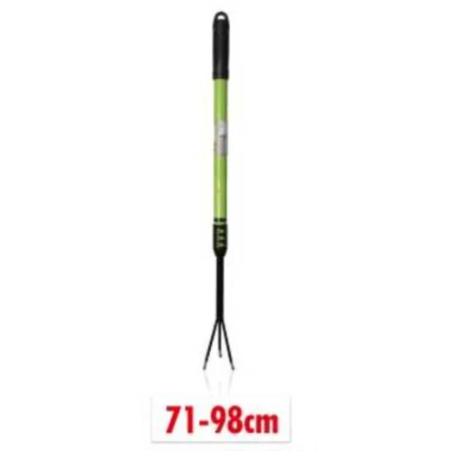 Teleszkópos 3 ágú kultivátor/talajlazító - 71-98 cm