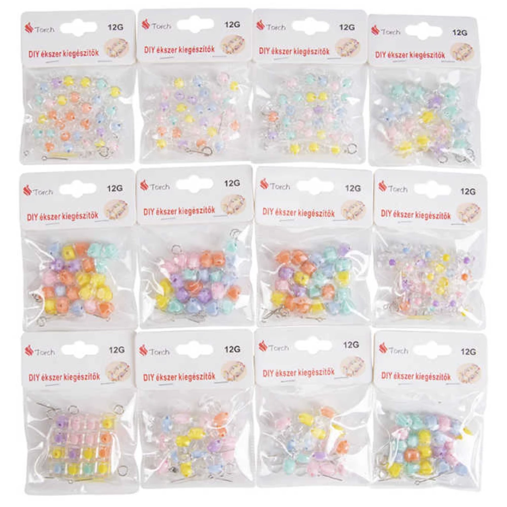 12g Színes Gyöngy Mix 