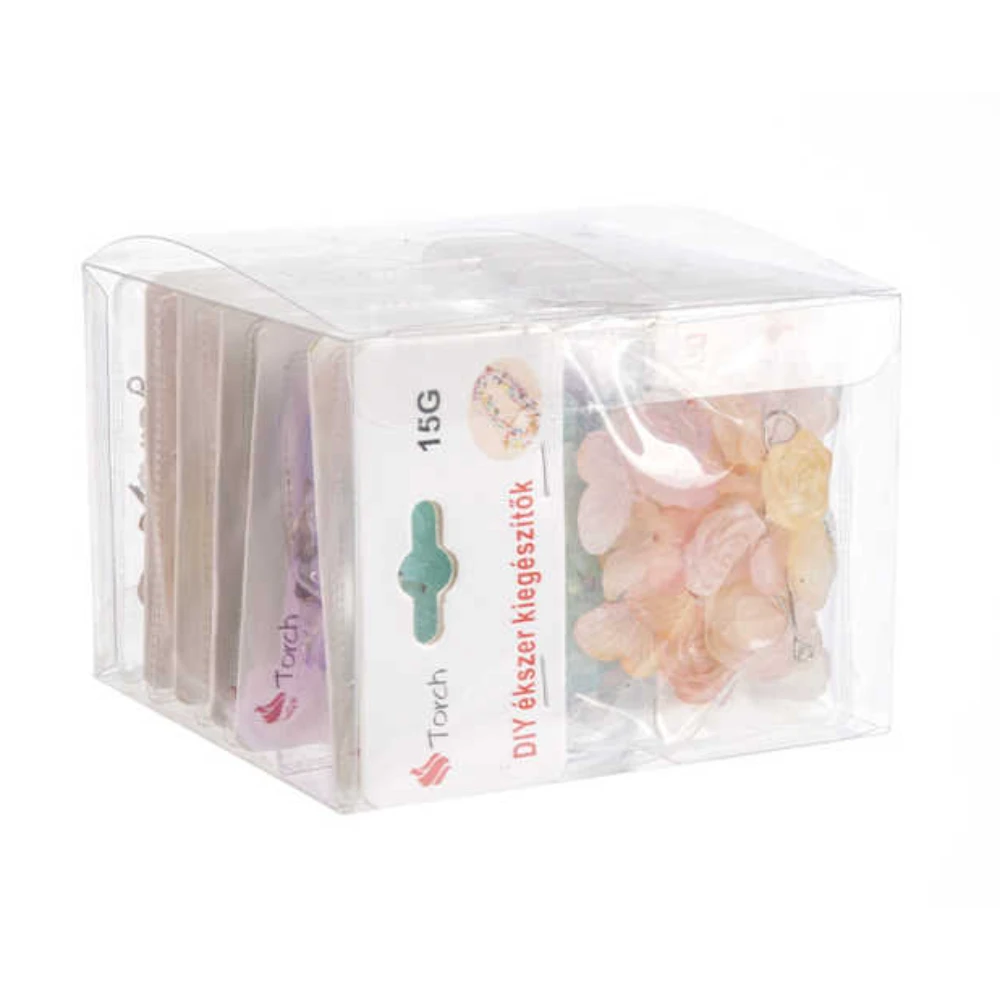 15g Kézműves Pillangó Kiegészítők PVC Táska – DIY Alkotás