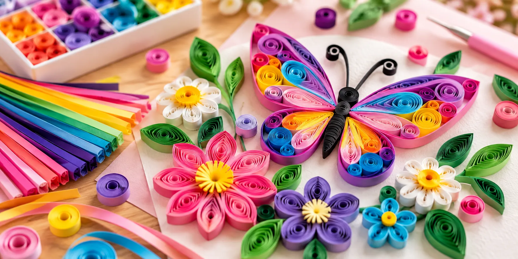 Tudtad, hogy a quilling több száz éves kézműves technika?