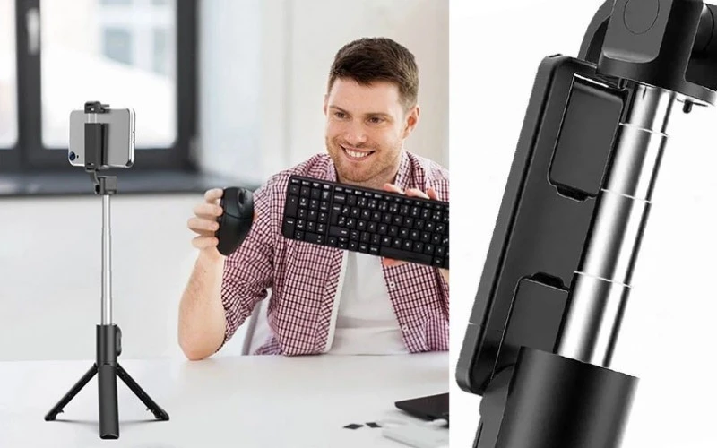 P30 Prémium Wireless Selfie bot és Állvány egyben távirányítóval