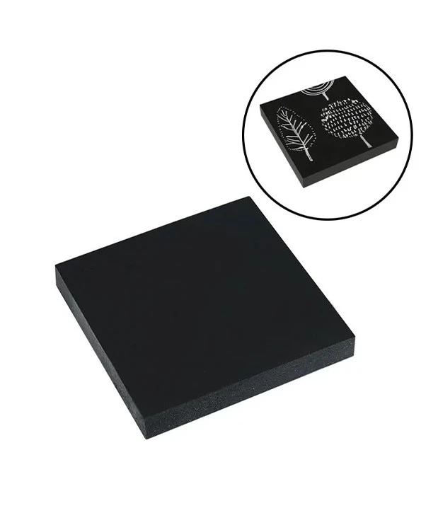 Öntapadós jegyzettömb EAGLE 75x75mm fekete 100 lap