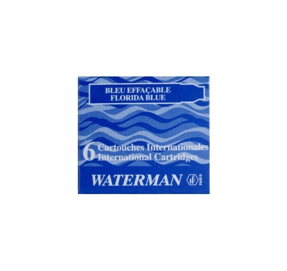 3 db Waterman Töltőtoll PATRON Töltőtoll PATRON S0110950, 52012 INTERN. 6 DB BLUE