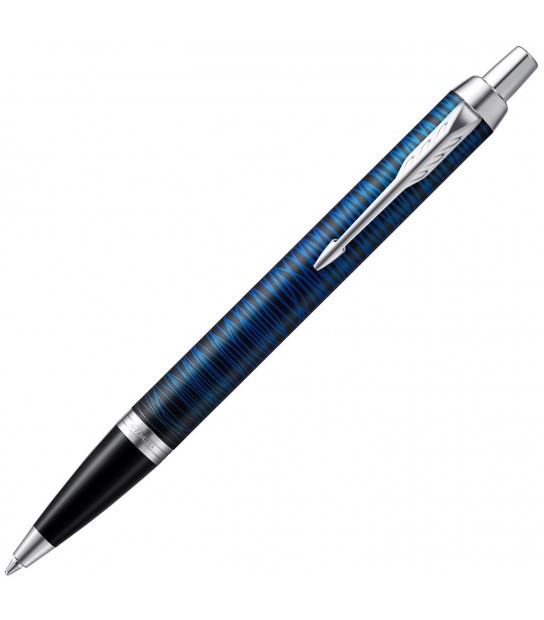 Parker Royal IM Golyóstoll FEKETE-KÉK , EZÜST KLIPSZ 2073476
