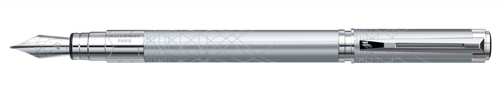 Waterman PERSPECTIVE SILVER ezüst klipsz Töltőtoll