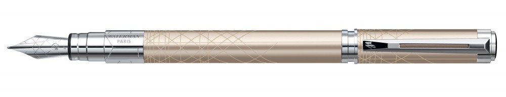 Waterman PERSPECTIVE CHAMPAGNE ezüst klipsz Töltőtoll