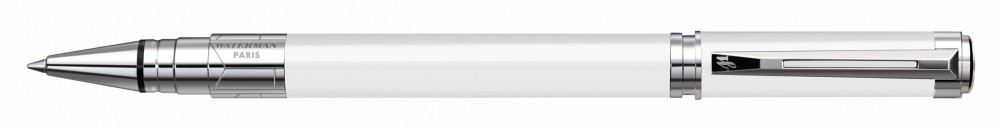Waterman PERSPECTIVE WHITE ezüst klipsz rollerirón