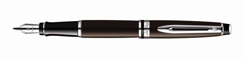 Waterman EXPERT III. DEEP BROWN ezüst klipsz Töltőtoll