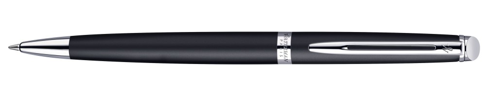 Waterman Hemisphere NEWaterman MATT BLACK ezüst klipsz Golyóstoll