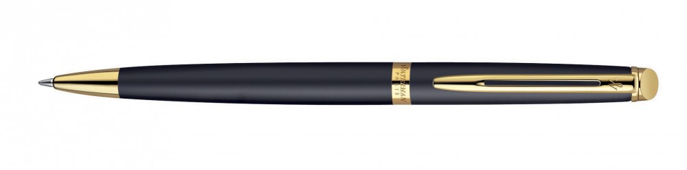 Waterman Hemisphere NEWaterman MATT BLACK arany klipsz Golyóstoll