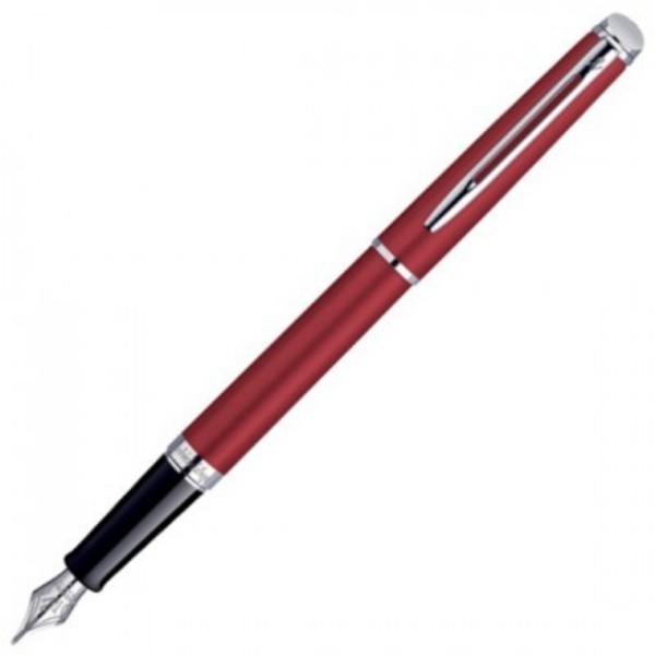 Waterman Hemisphere RED ezüst klipsz Töltőtoll