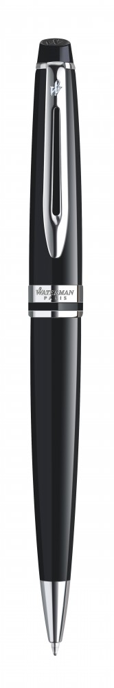 Waterman EXPERT III. BLACK ezüst klipsz Golyóstoll