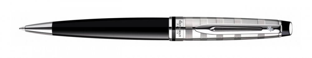 Waterman EXPERT III. DELUXE BLACK ezüst klipsz Golyóstoll