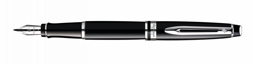 Waterman EXPERT III. BLACK ezüst klipsz Töltőtoll